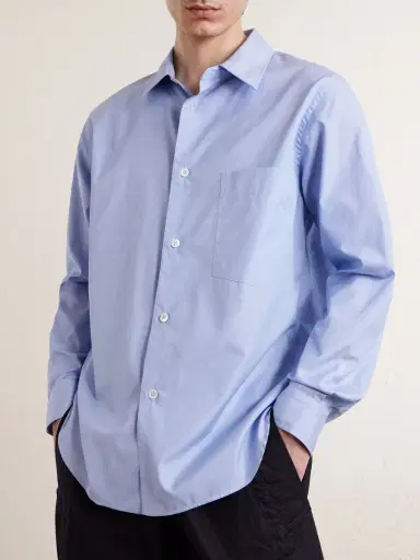 Margaret Howell Cotton-Poplin Shirt - Men | Thumbnail 3