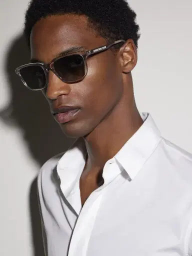 DIOR Eyewear DiorTag SU Transparent Geometric Acetate Sunglasses - Men | Thumbnail 2 DIOR Eyewear DiorTag SU Transparent Geometric Acetate Sunglasses - Men | Thumbnail 2