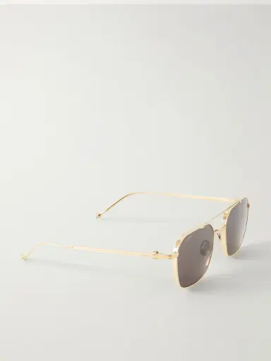 Cartier Eyewear Pasha Square-Frame Gold-Tone Sunglasses - Men | Thumbnail 4 Cartier Eyewear Pasha Square-Frame Gold-Tone Sunglasses - Men | Thumbnail 4