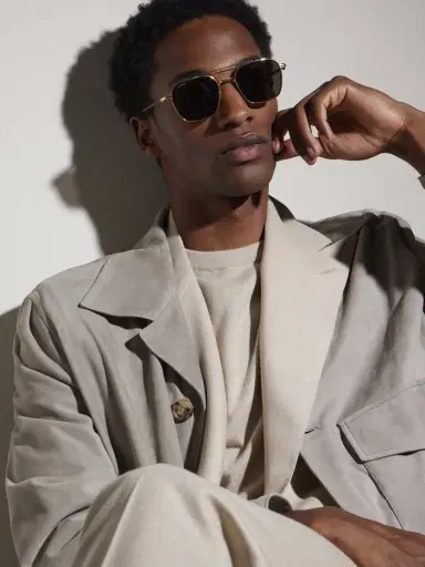 Cartier Eyewear Pasha Square-Frame Gold-Tone Sunglasses - Men | Thumbnail 5 Cartier Eyewear Pasha Square-Frame Gold-Tone Sunglasses - Men | Thumbnail 5