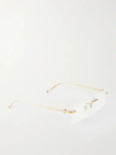 Cartier Eyewear Pasha Square-Frame Gold-Tone Glasses - Men | Thumbnail 4 Cartier Eyewear Pasha Square-Frame Gold-Tone Glasses - Men | Thumbnail 4