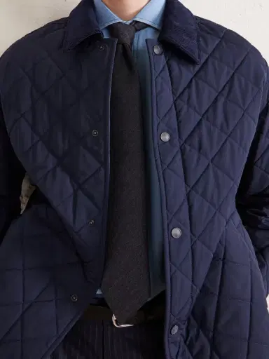Purdey Cotton Corduroy-Trimmed Padded Quilted Shell Jacket - Men | Thumbnail 5 Purdey Cotton Corduroy-Trimmed Padded Quilted Shell Jacket - Men | Thumbnail 5