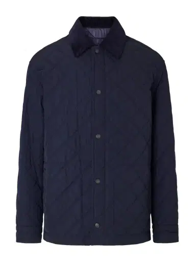 Purdey Cotton Corduroy-Trimmed Padded Quilted Shell Jacket - Men | Thumbnail 1 Purdey Cotton Corduroy-Trimmed Padded Quilted Shell Jacket - Men | Thumbnail 1