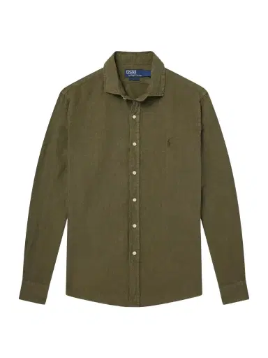 Polo Ralph Lauren Logo-Embroidered Linen Shirt - Men | Thumbnail 1