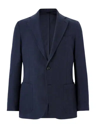 De Petrillo Linen Suit Jacket - Men | Thumbnail 1 De Petrillo Linen Suit Jacket - Men | Thumbnail 1