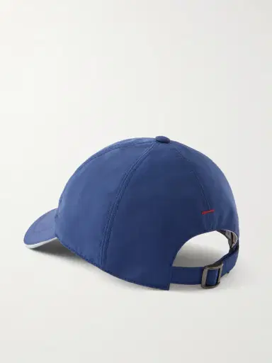 Brunello Cucinelli Logo-Embroidered Shell Cap - Men | Thumbnail 4
