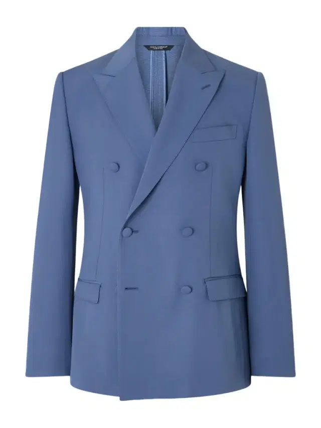 Dolce&Gabbana Double-Breasted Wool Blazer - Men