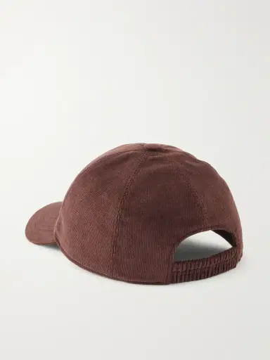 Purdey Logo-Embroidered Cotton-Corduroy Baseball Cap - Men | Thumbnail 4 Purdey Logo-Embroidered Cotton-Corduroy Baseball Cap - Men | Thumbnail 4