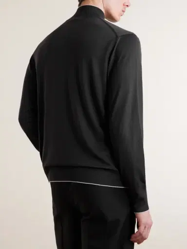 ELEVENTY Wool Zip-Up Cardigan - Men | Thumbnail 4