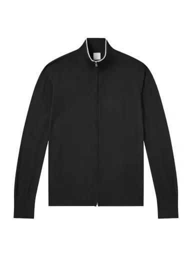 ELEVENTY Wool Zip-Up Cardigan - Men | Thumbnail 1