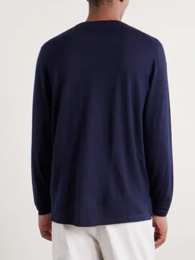 Thom Sweeney Cashmere and Silk-Blend Sweater - Men | Thumbnail 3
