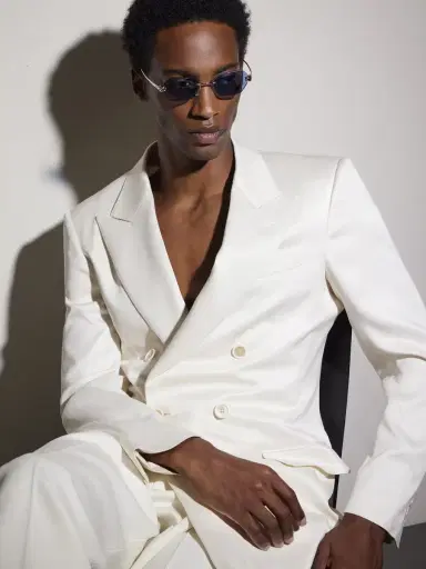 Cartier Eyewear Panthère de Cartier Rimless Silver-Tone Sunglasses - Men | Thumbnail 2 Cartier Eyewear Panthère de Cartier Rimless Silver-Tone Sunglasses - Men | Thumbnail 2