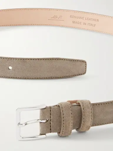 MR P. 3cm Suede Belt - Men | Thumbnail 3 MR P. 3cm Suede Belt - Men | Thumbnail 3