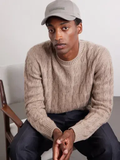 Zegna Embroidered Cotton-Twill Cap - Men | Thumbnail 2 Zegna Embroidered Cotton-Twill Cap - Men | Thumbnail 2