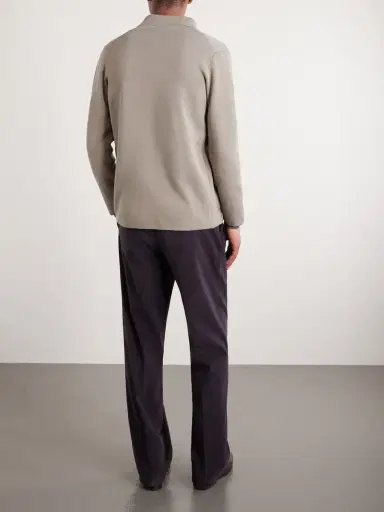 Thom Sweeney Cotton Crepe Knitted Blazer - Men | Thumbnail 4 Thom Sweeney Cotton Crepe Knitted Blazer - Men | Thumbnail 4