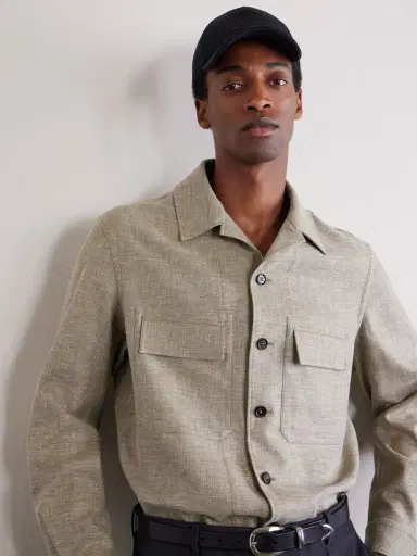 Zegna Embroidered Cotton-Twill Cap - Men | Thumbnail 3 Zegna Embroidered Cotton-Twill Cap - Men | Thumbnail 3