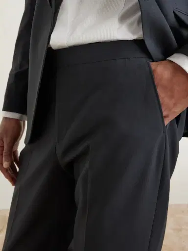 Favourbrook Dalton Slim-Fit Straight-Leg Stretch-Wool Tuxedo Trousers - Men | Thumbnail 5 Favourbrook Dalton Slim-Fit Straight-Leg Stretch-Wool Tuxedo Trousers - Men | Thumbnail 5