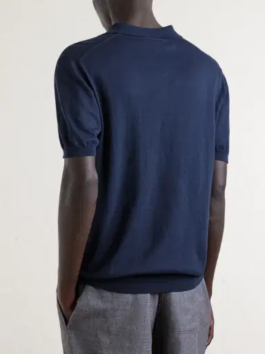 Boglioli Slim-Fit Garment-Dyed Cotton Polo Shirt - Men | Thumbnail 4