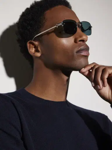 DIOR Eyewear CD Diamond S11U Rectangular Silver-Tone Sunglasses - Men | Thumbnail 2 DIOR Eyewear CD Diamond S11U Rectangular Silver-Tone Sunglasses - Men | Thumbnail 2