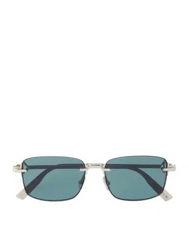 DIOR Eyewear CD Diamond S11U Rectangular Silver-Tone Sunglasses - Men | Thumbnail 1 DIOR Eyewear CD Diamond S11U Rectangular Silver-Tone Sunglasses - Men | Thumbnail 1