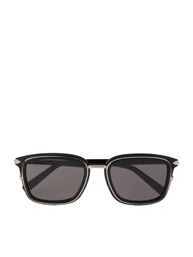 DIOR Eyewear DiorBlackSuit S18U Square Acetate Sunglasses - Men