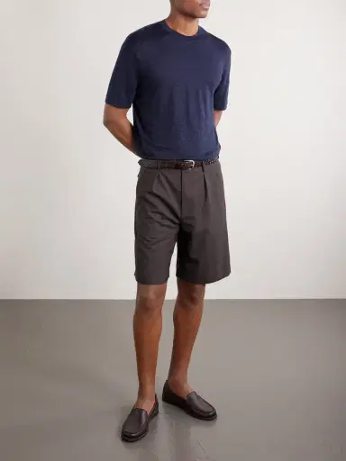 Thom Sweeney Linen-Blend T-Shirt - Men | Thumbnail 2 Thom Sweeney Linen-Blend T-Shirt - Men | Thumbnail 2