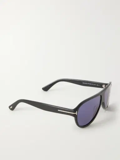 Tom Ford Samuele Aviator-style Acetate Sunglasses | Thumbnail 4