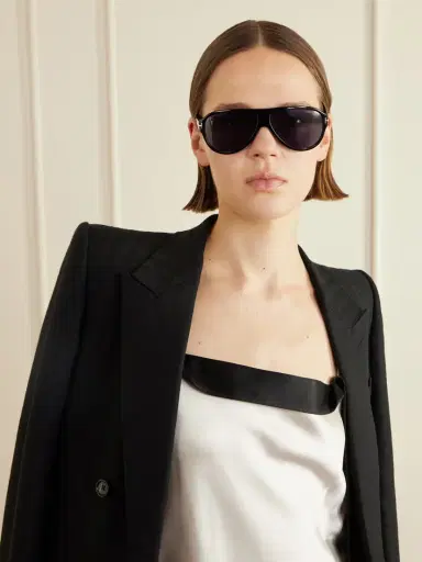 Tom Ford Samuele Aviator-style Acetate Sunglasses | Thumbnail 7