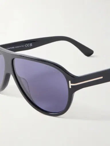 Tom Ford Samuele Aviator-style Acetate Sunglasses | Thumbnail 9
