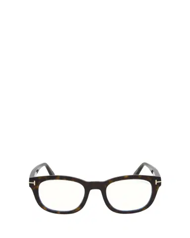 Tom Ford Men's Square Havana Acetate Optical Glasses | Thumbnail 1 Tom Ford Men's Square Havana Acetate Optical Glasses | Thumbnail 1