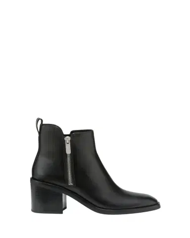 3.1 Phillip Lim Alexa Leather Double-Zip Ankle Booties | Thumbnail 1