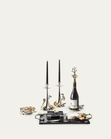 Michael Aram Two-Piece Gold Orchid Serving Set | Thumbnail 2