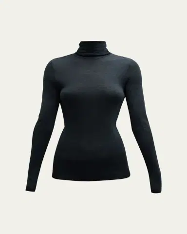 Hanro Woolen Silk Turtleneck Top | Thumbnail 5 Hanro Woolen Silk Turtleneck Top | Thumbnail 5