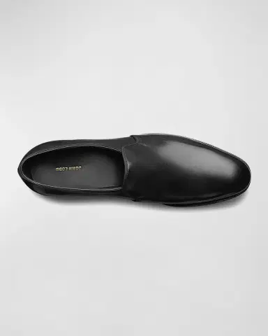 John Lobb Men's Edward Leather Loafers | Thumbnail 4