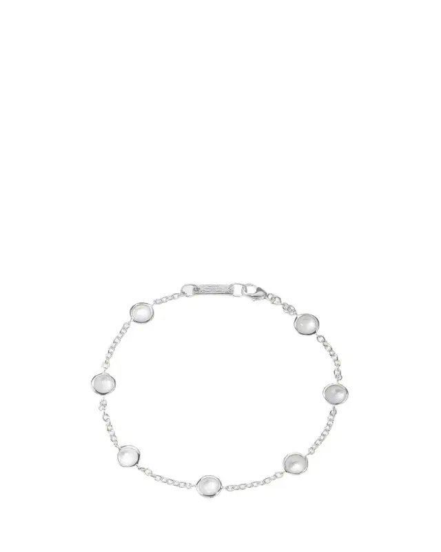 Ippolita Stone Station Bracelet in Sterling Silver