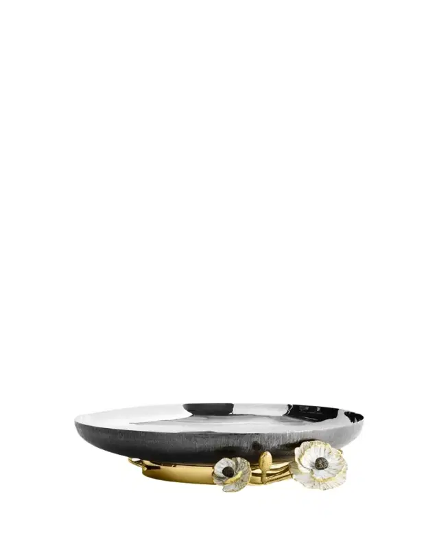 Michael Aram Anemone Medium Footed Platter