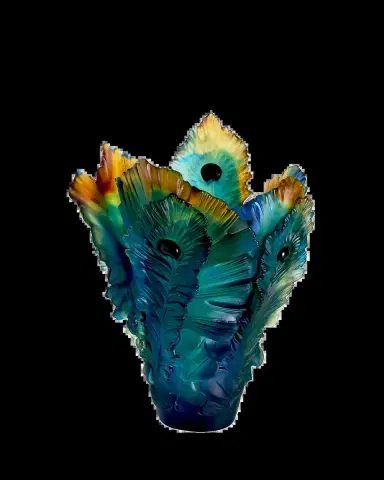 Daum Fleur de Paon Vase - Large | Thumbnail 2