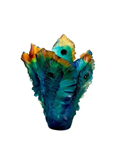 Daum Fleur de Paon Vase - Large | Thumbnail 1
