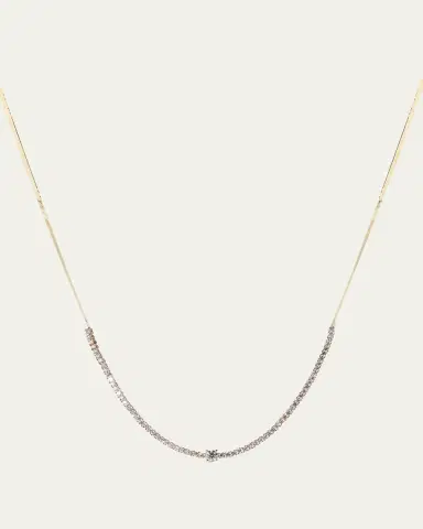 Lana Flawless Herringbone Diamond Tennis Necklace | Thumbnail 3 Lana Flawless Herringbone Diamond Tennis Necklace | Thumbnail 3
