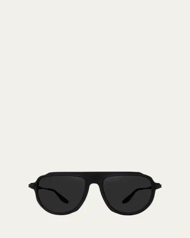 Barton Perreira Men's Avtak Tonal Square Sunglasses | Thumbnail 3