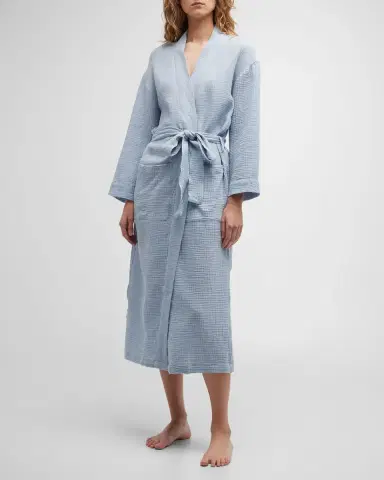 Pour Les Femmes Angel Long Gauze Robe | Thumbnail 2 Pour Les Femmes Angel Long Gauze Robe | Thumbnail 2