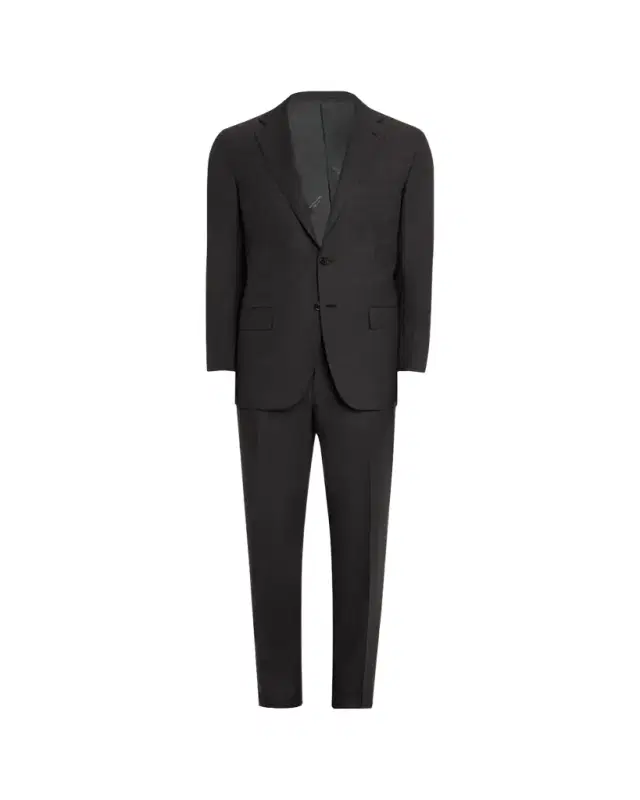 Men's Solid Wool-Silk Suit