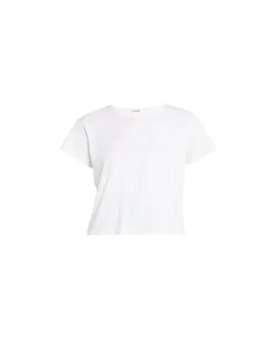 LESET Margo Short-Sleeve Cotton Crewneck Tee | Thumbnail 1