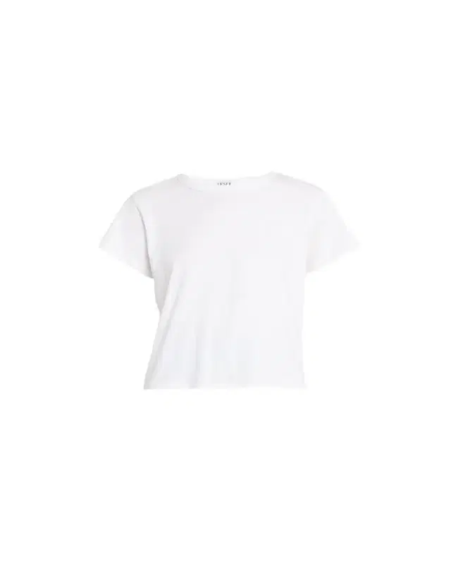 Margo Short-Sleeve Cotton Crewneck Tee
