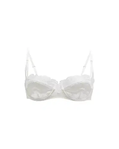 Kiki de Montparnasse Sensuel Lace-Trim Underwire Balconette Bra | Thumbnail 1 Kiki de Montparnasse Sensuel Lace-Trim Underwire Balconette Bra | Thumbnail 1
