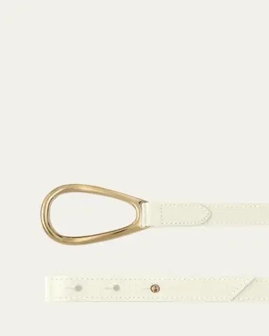 Vaincourt Paris L'Adorable Small Pebbled Leather Belt | Thumbnail 2