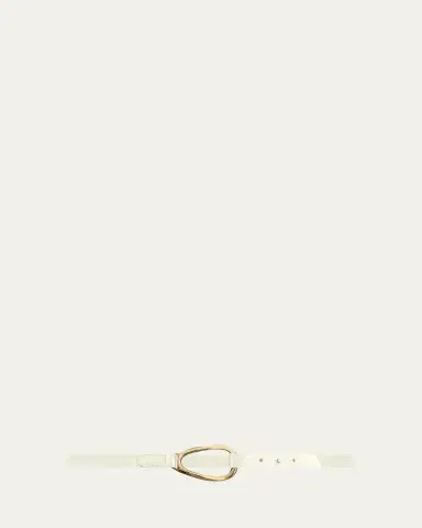 Vaincourt Paris L'Adorable Small Pebbled Leather Belt | Thumbnail 1