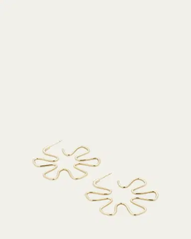 Bea Bongiasca B Gold Earrings in 9K Yellow | Thumbnail 3