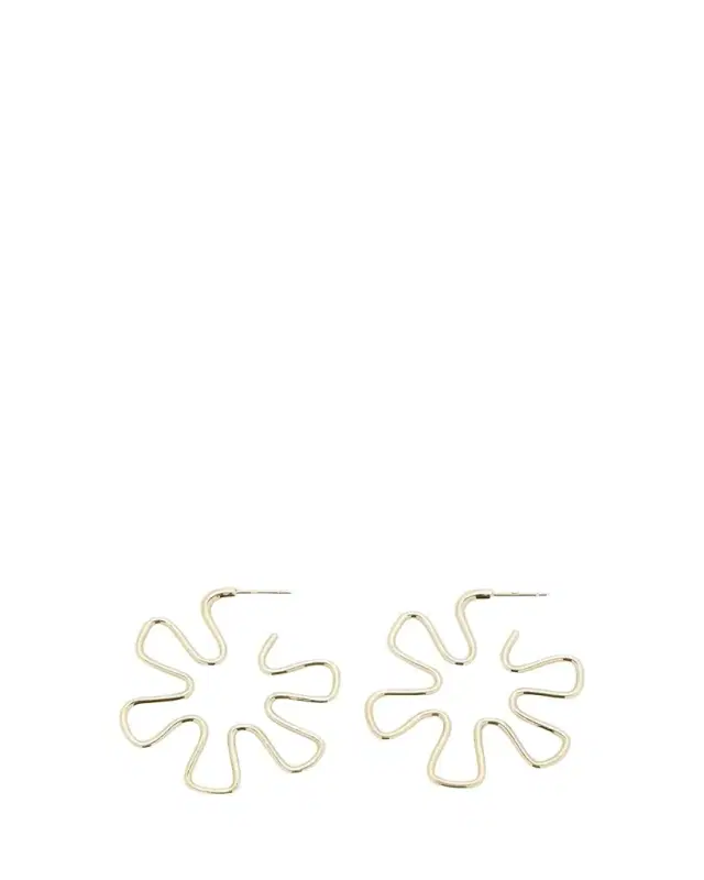 Bea Bongiasca B Gold Earrings in 9K Yellow Gold