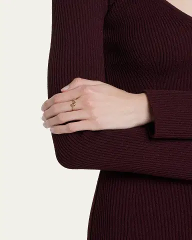 Bea Bongiasca Wow Mini Ring in 9K Yellow Gold | Thumbnail 2